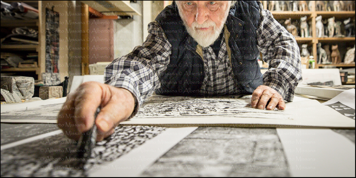 Giorgio Celiberti - fotografie di Alberto Missana